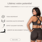 Brassière de sport 100% ajustable